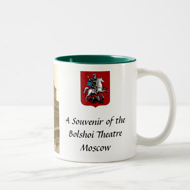 Bolshoi Théâtre Souvenir Mug (Droit)
