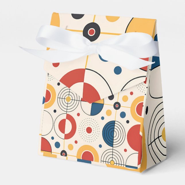 Bolsita caja diseño geométrico geschenkschachtel (Vorderseite)