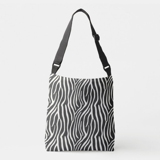 Bolso cebra tragetaschen mit langen trägern (Vorderseite)