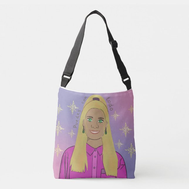 Bolso con diseño Puedes con todo Tragetaschen Mit Langen Trägern (Vorderseite)