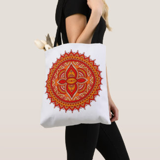 Bolso de Tela con motivo mandala, personalizable Tasche