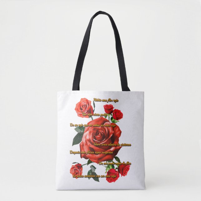 Bolso Rosas Rojas Tasche (Vorderseite)