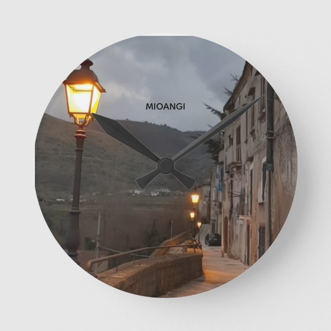 Bolso Runde Wanduhr (Vorderseite)