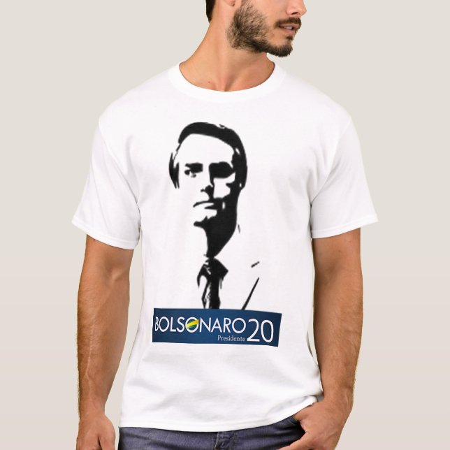 Bolsonaro le Président 2018 T-shirt (Devant)