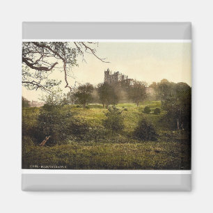 Bolsover Castle, Derbyshire, England seltene Photo Magnet