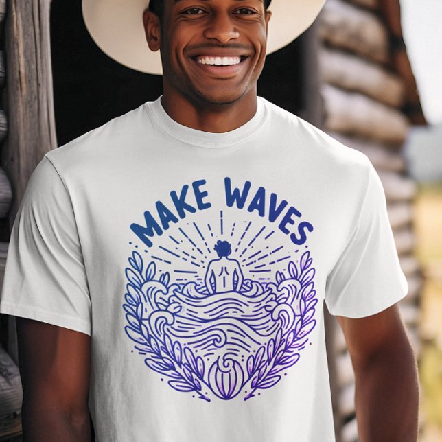 Bolt Make Waves T-Shirt (Von Creator hochgeladen)
