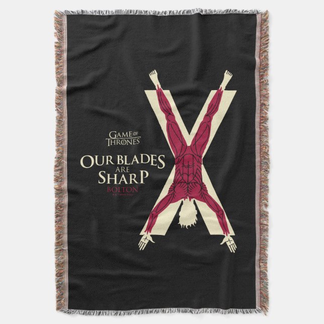 Bolton Sigil - unsere Blades sind scharf Decke (Vorderseite Vertikal)