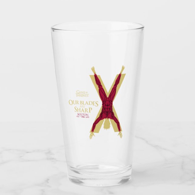 Bolton Sigil - unsere Blades sind scharf Glas (Vorderseite)
