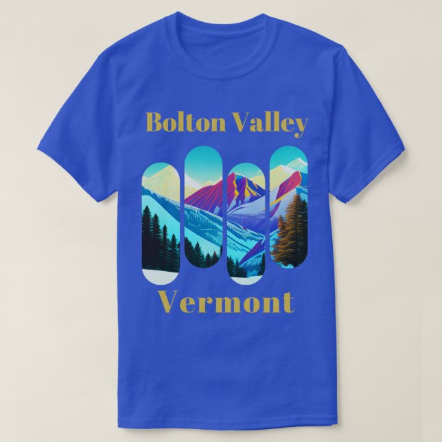 Bolton Valley ski Vermont 1 T-Shirt (Design vorne)