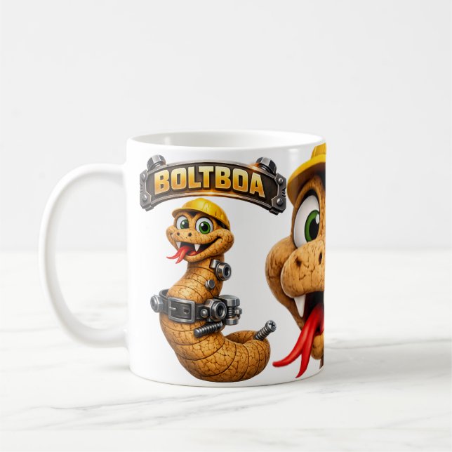 Boltschlange Kaffeetasse (Links)