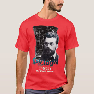 Boltzmann Entropy Formel Theoretische Physik und T-Shirt