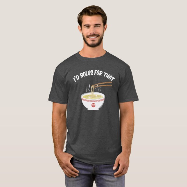 Bolus für das (Dunkelheit gefärbt) T-Shirt (Vorne ganz)