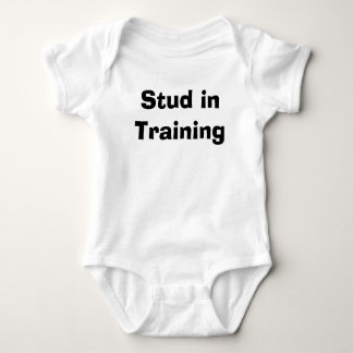 Bolzen im Training Baby Strampler