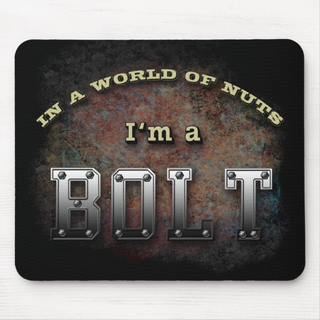 Bolzen Mousepad (Vorne)