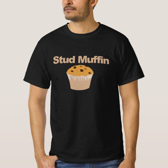 Bolzen-Muffin-niedlicher Typ-T - Shirt (Vorderseite)