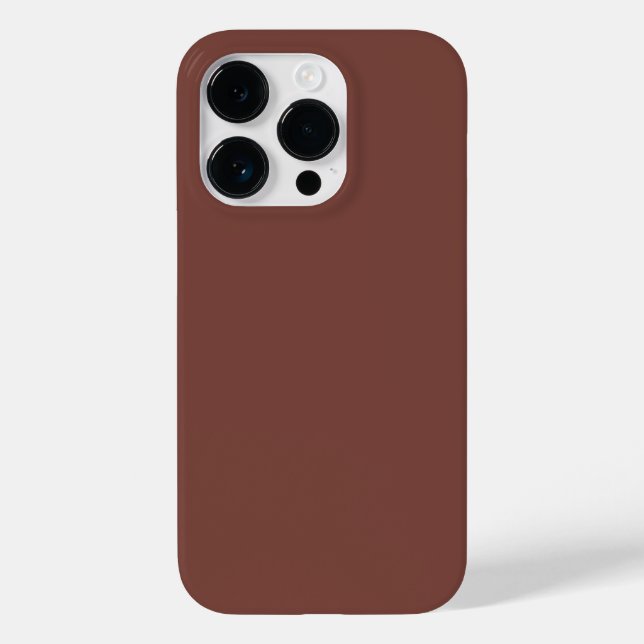 Bolzen (Vollfarbe) Case-Mate iPhone 14 Pro Hülle (Rückseite)