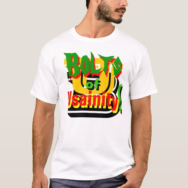 Bolzen von Usainity! T-Shirt (Vorderseite)