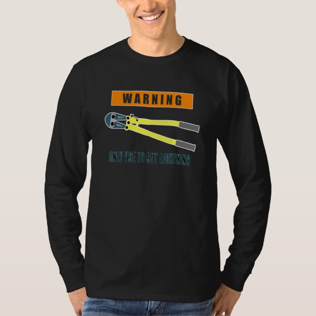 Bolzenkutter verwenden nur zum Schneiden von Light T-Shirt (Vorderseite)