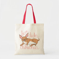 Bom Chicka Chihuahua-lustiges Hundewortspiel