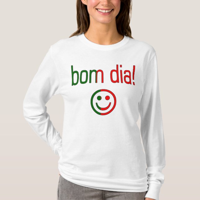 Bom Durchmesser! Portugal-Flaggen-Farben T-Shirt (Vorderseite)