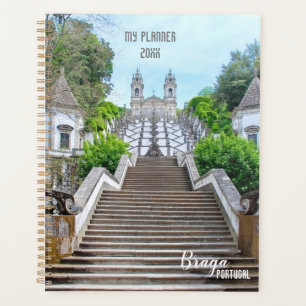 Bom Jesus Braga Heiligtum Foto mit Gebet Planer