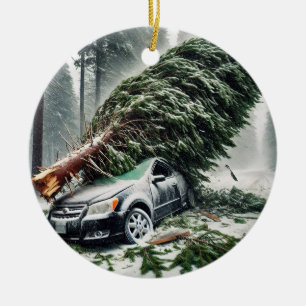 Bomb Cyclone Car 3 Keramik Ornament