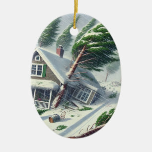 Bomb Cyclone House 4 Keramik Ornament