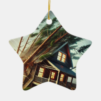 Bomb Cyclone House 6 Keramik Ornament