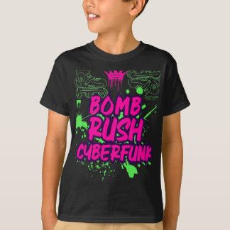 Bomb Rush Cyberfunk – Neon-Straßen-Graffiti-Vibes T-Shirt