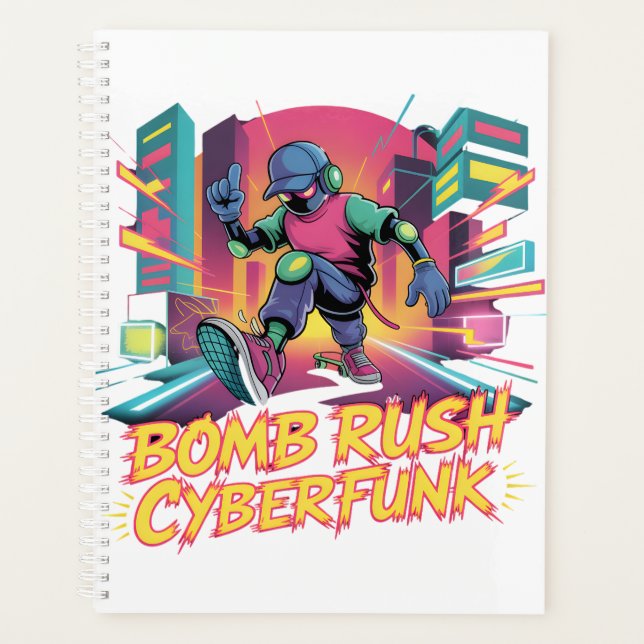 Bomb Rush Cyberfunk – Neon Street Rebellion (Devant)