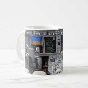 Bombardier Challenger 300 Cockpit Mug