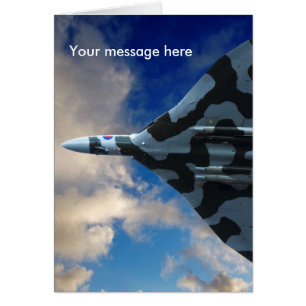 Bombardier de Vulcan en vol