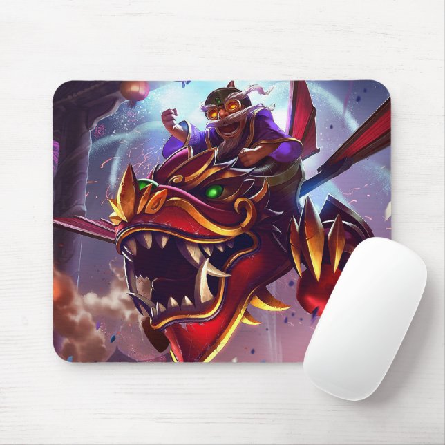 Bombardier Gaming Mousepad | Pilotenrumpf (Mit Mouse)
