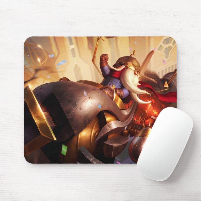 Bombardier Gaming Mousepad | Pilotenrumpf (Mit Mouse)