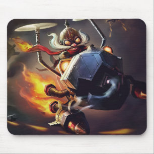 Bombardier Gaming Mousepad Pilotenrumpf