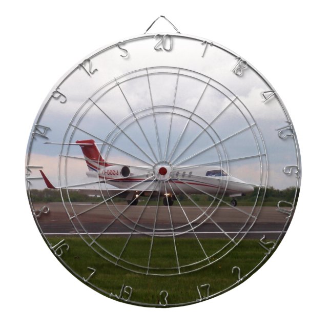 Bombardier Lear Jet 45XR Dartscheibe (vorne)