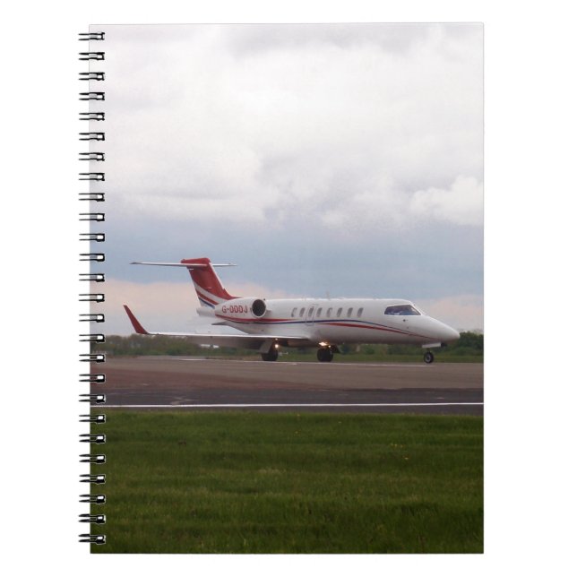 Bombardier Lear Jet 45XR Notizblock (Vorderseite)