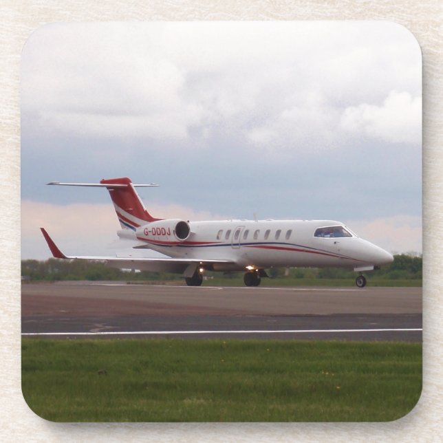 Bombardier Lear Jet 45XR Untersetzer (Vorderseite)