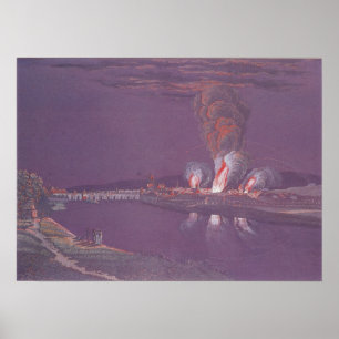 Bombardierung von Frankfurt Poster