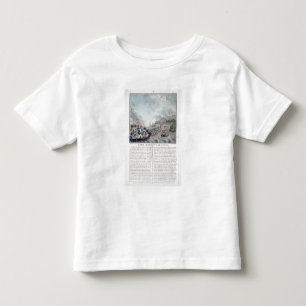 Bombardierung von Genua, 1684, graviert von Jean Kleinkind T-shirt