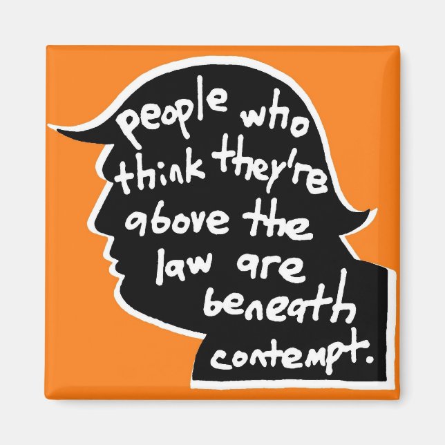 Bombastus über dem Magnet des Gesetzes (Vorne)