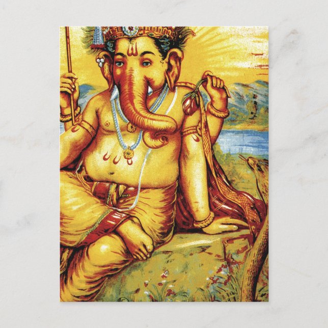 Bombay Bazzar Postkarte (Vorderseite)