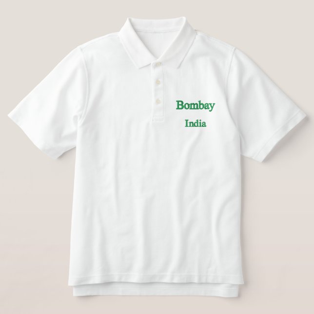 Bombay India Polo Shirt (Design Vorderseite)