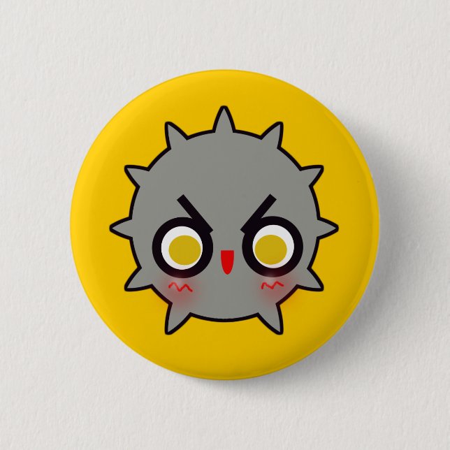 BOMBE! (Grau) Button (Vorderseite)