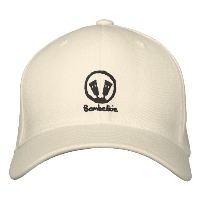 Bombelkie brodé Casquette de base en laine flexibl (Devant)