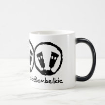 Bombelkie noir/blanc tasse Morphing de 11 onces