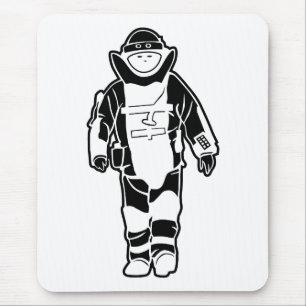 Bomben-Anzug Mousepad