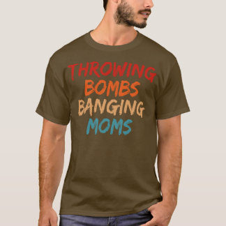 Bomben schlagen Mamas Fotball Mama T-Shirt