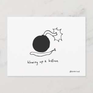 Bombenpostkarte Postkarte