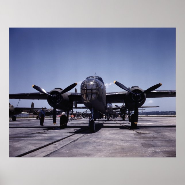 Bomber B-25 Poster (Vorne)